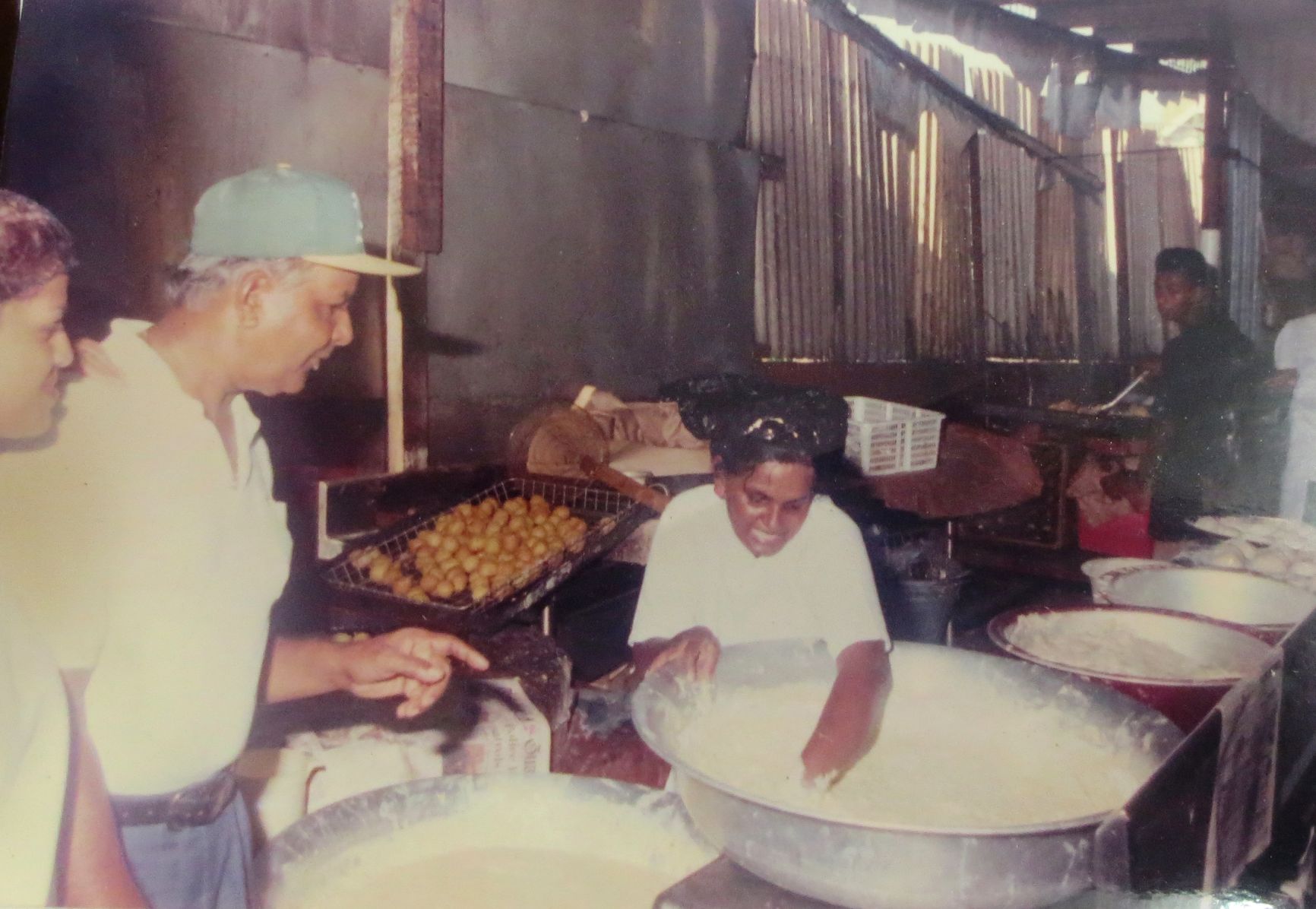 Mustapha Ali at his doubles factory.JPG